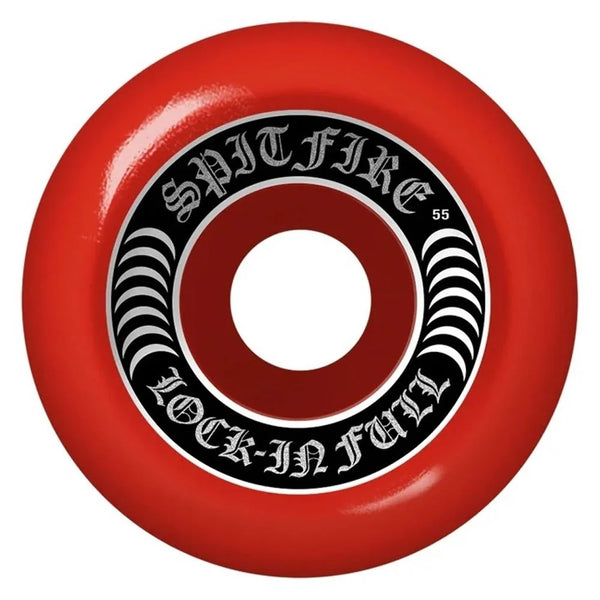 SPITFIRE WHEELS - Formula Four Lock In Full 99DURO 55mm "Red"