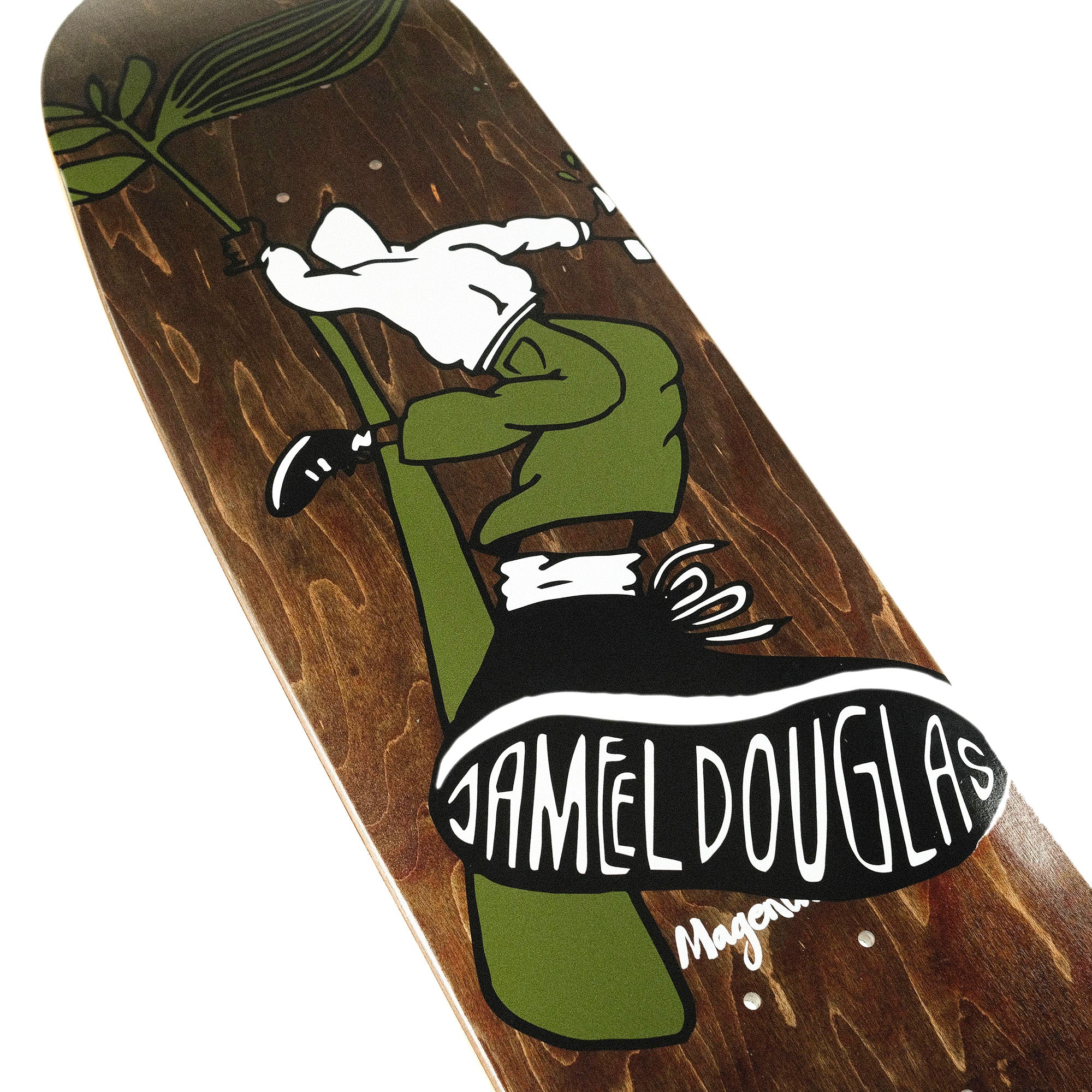 MAGENTA SKATEBOARDS - JAMEEL DOUGLAS M STREET - 1992 RETRO SHAPE  8.4"/8.7" Classic Concave