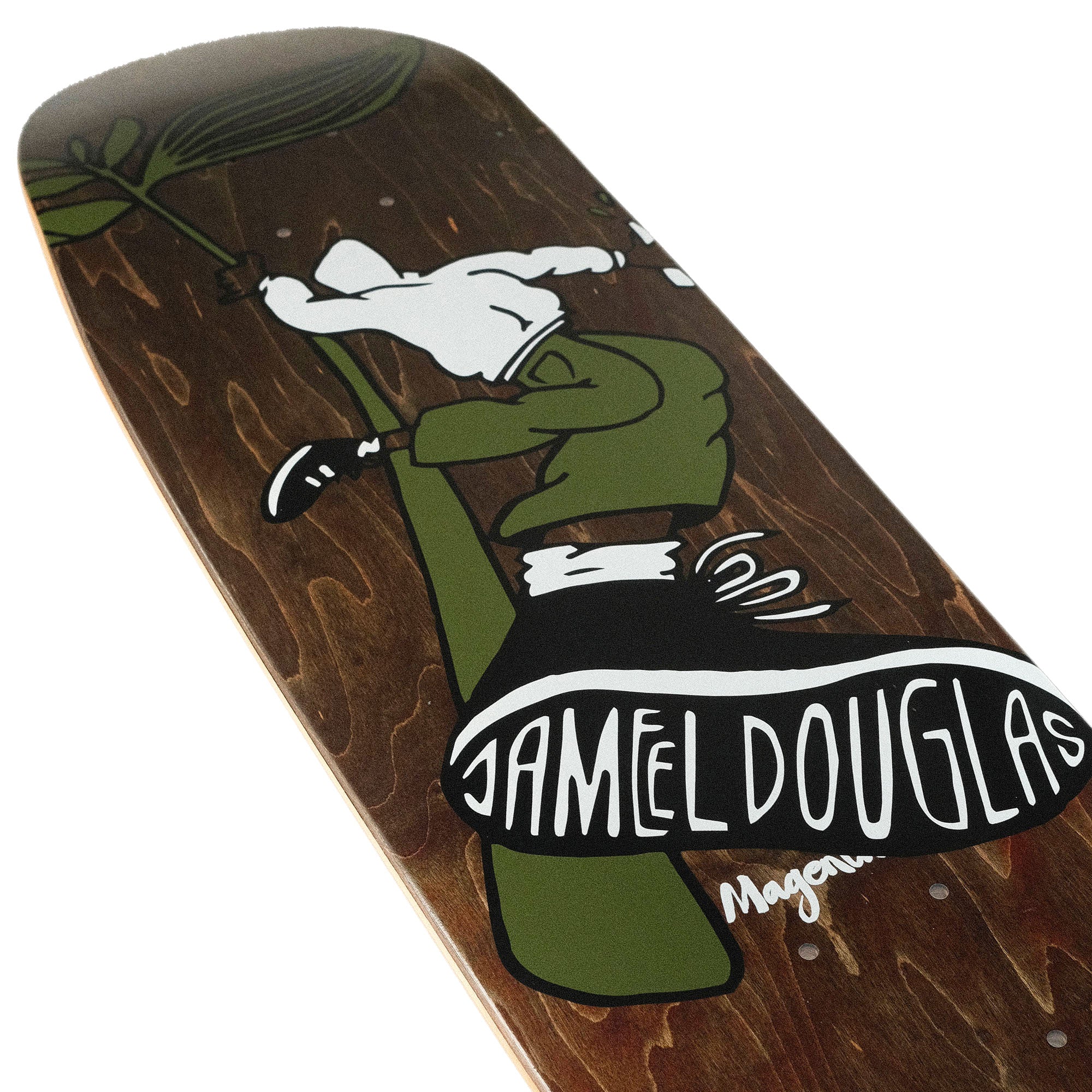 MAGENTA SKATEBOARDS - JAMEEL DOUGLAS M STREET - 1992 RETRO SHAPE  8.4"/8.7" Classic Concave