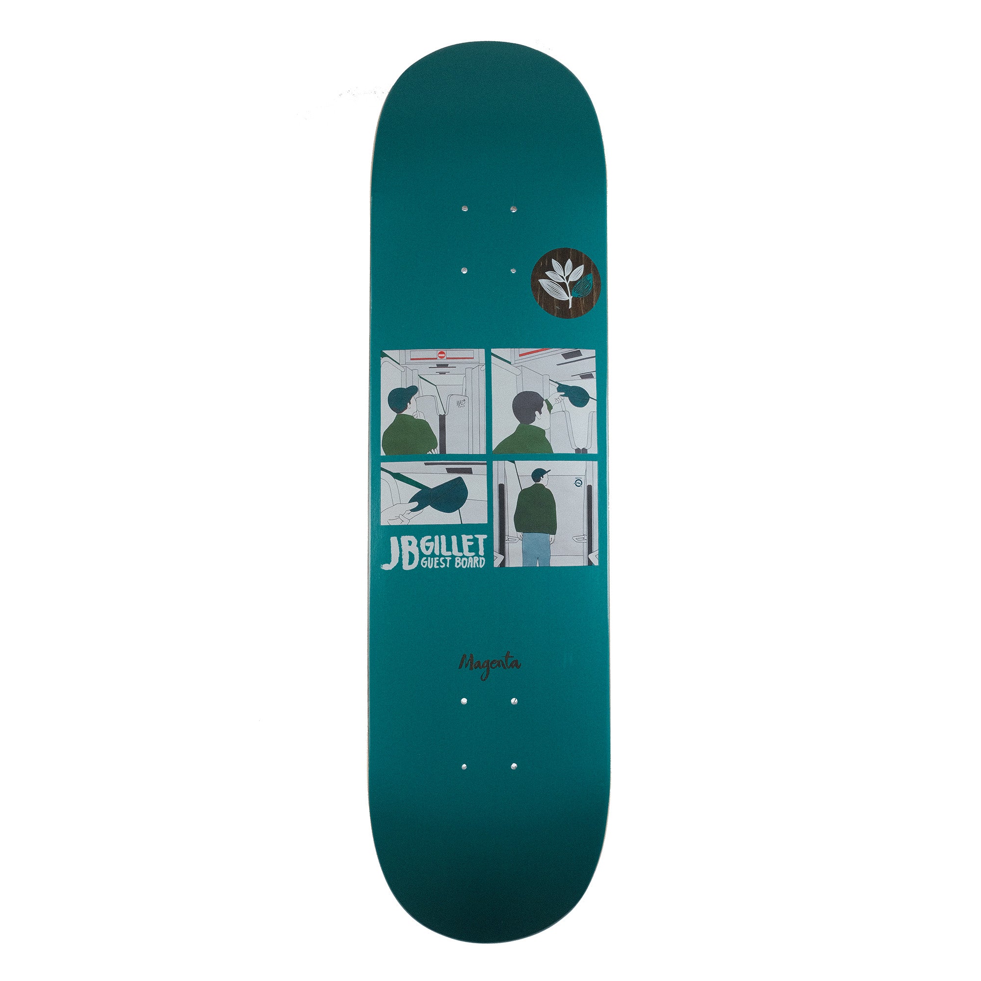 MAGENTA SKATEBOARDS - JB GILLET METRO SERIES 8.00"