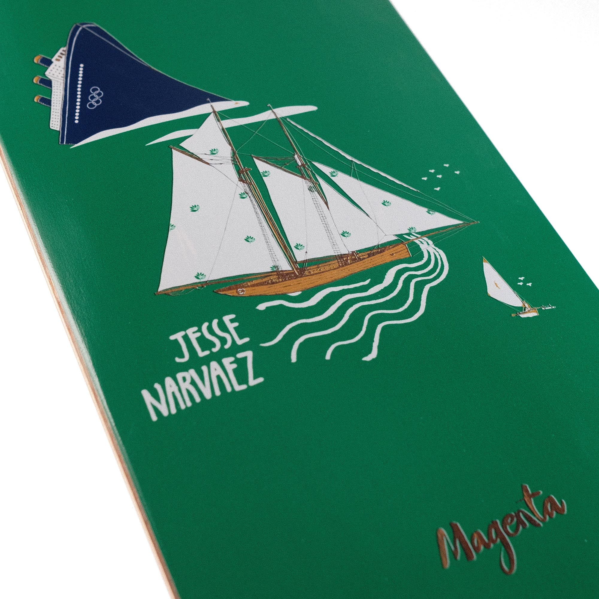 MAGENTA SKATEBOARDS - "JESSE NARVAEZ" NAUTIC SERIES 7.875"