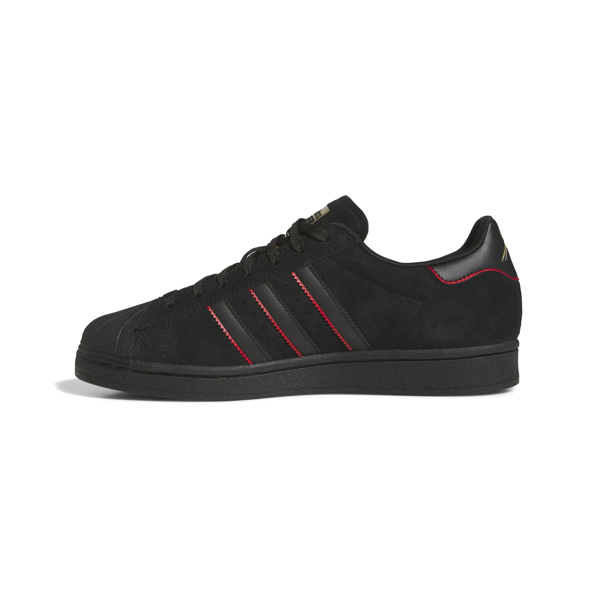 ADIDAS SKATEBOARDING - SUPERSTAR ADV x FELIPE "Core Black / Better Scarlet / Gold Metallic"