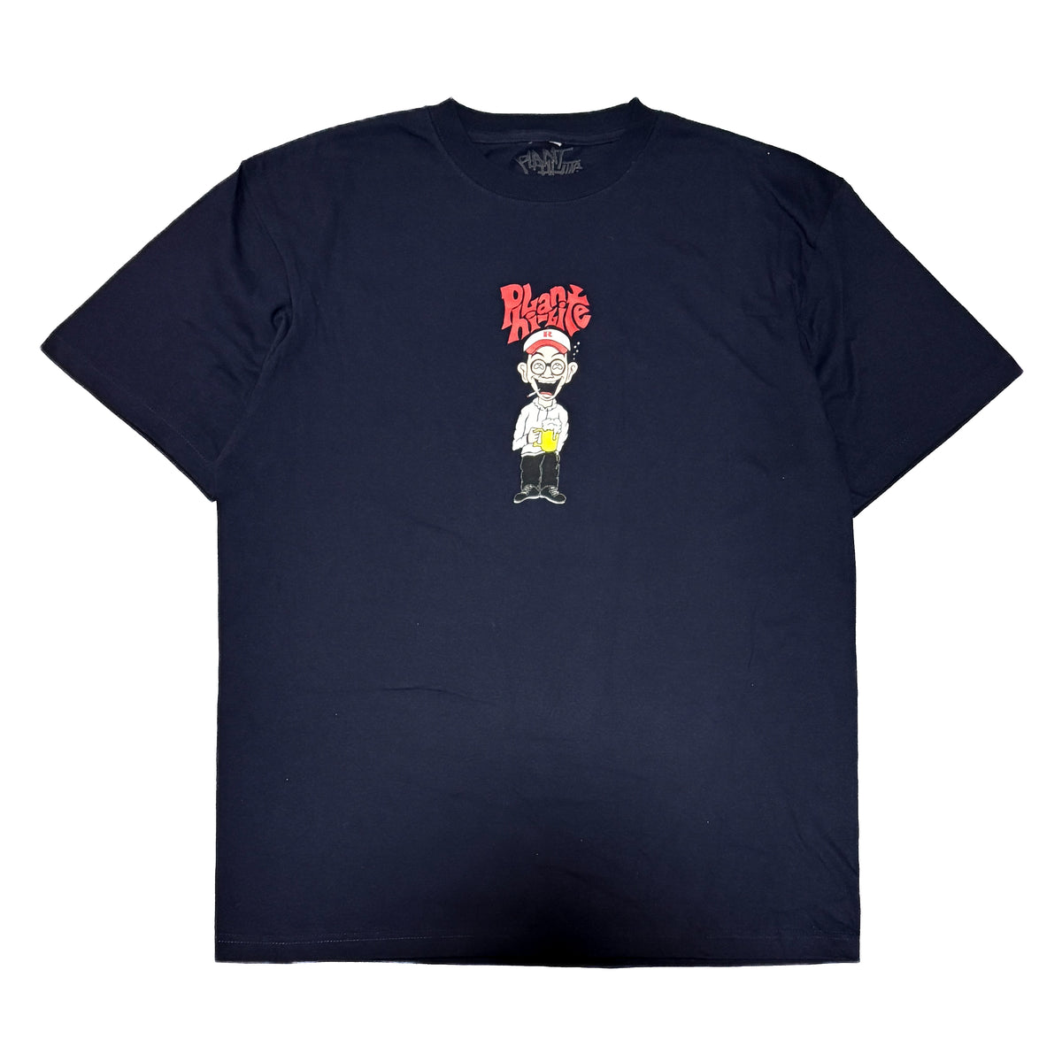 PLANT x HI-LITE - JUST WANNA HAVE FUN TEE "Navy"