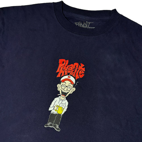 PLANT x HI-LITE - JUST WANNA HAVE FUN TEE "Navy"
