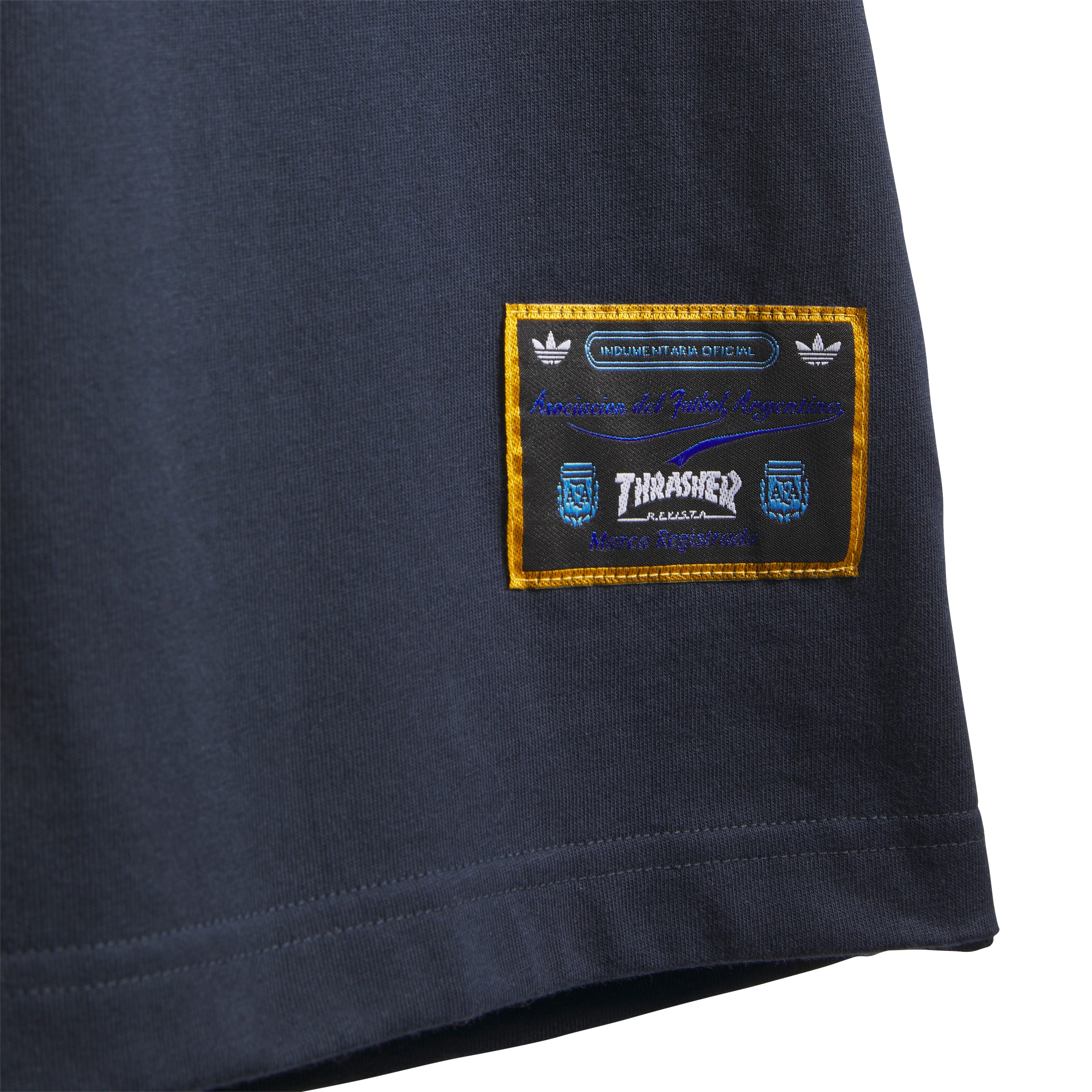 ADIDAS SKATEBOARDING - THRASHER x AFA TEE "Navy"