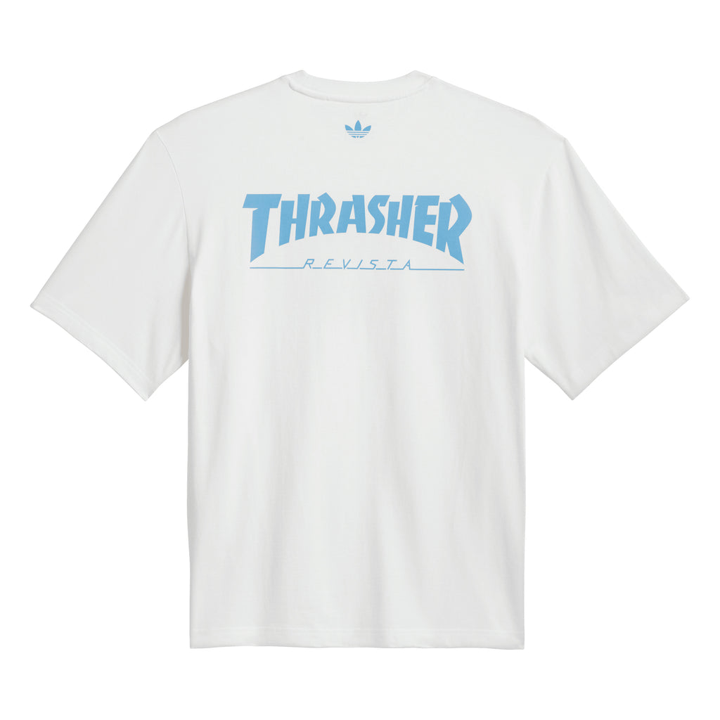 ADIDAS SKATEBOARDING - THRASHER x AFA TEE "White"