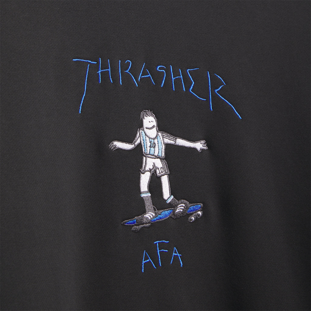ADIDAS SKATEBOARDING - THRASHER x AFA CREW "Black"