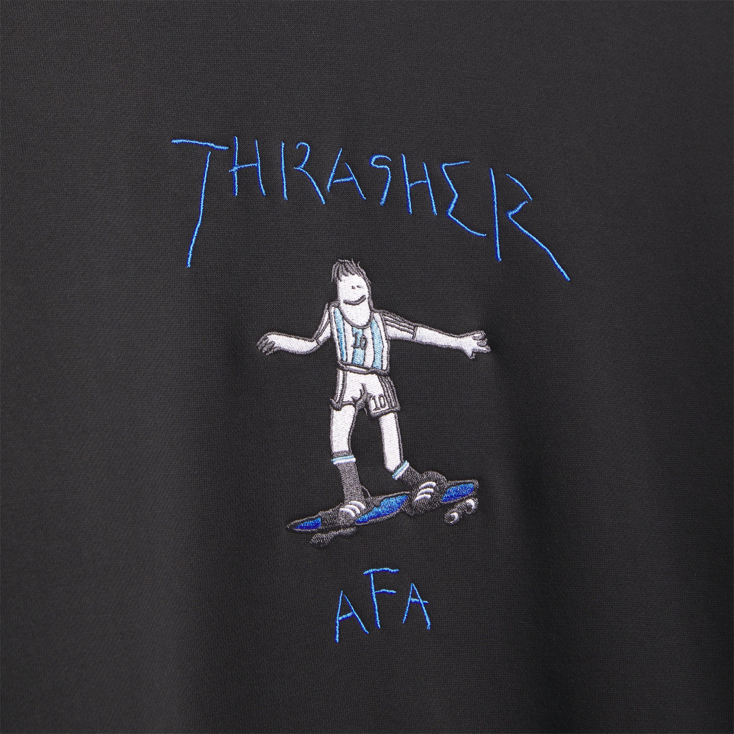ADIDAS SKATEBOARDING - THRASHER x AFA CREW "Black"