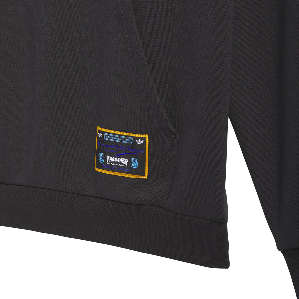 ADIDAS SKATEBOARDING - THRASHER x AFA HOOD "Black"