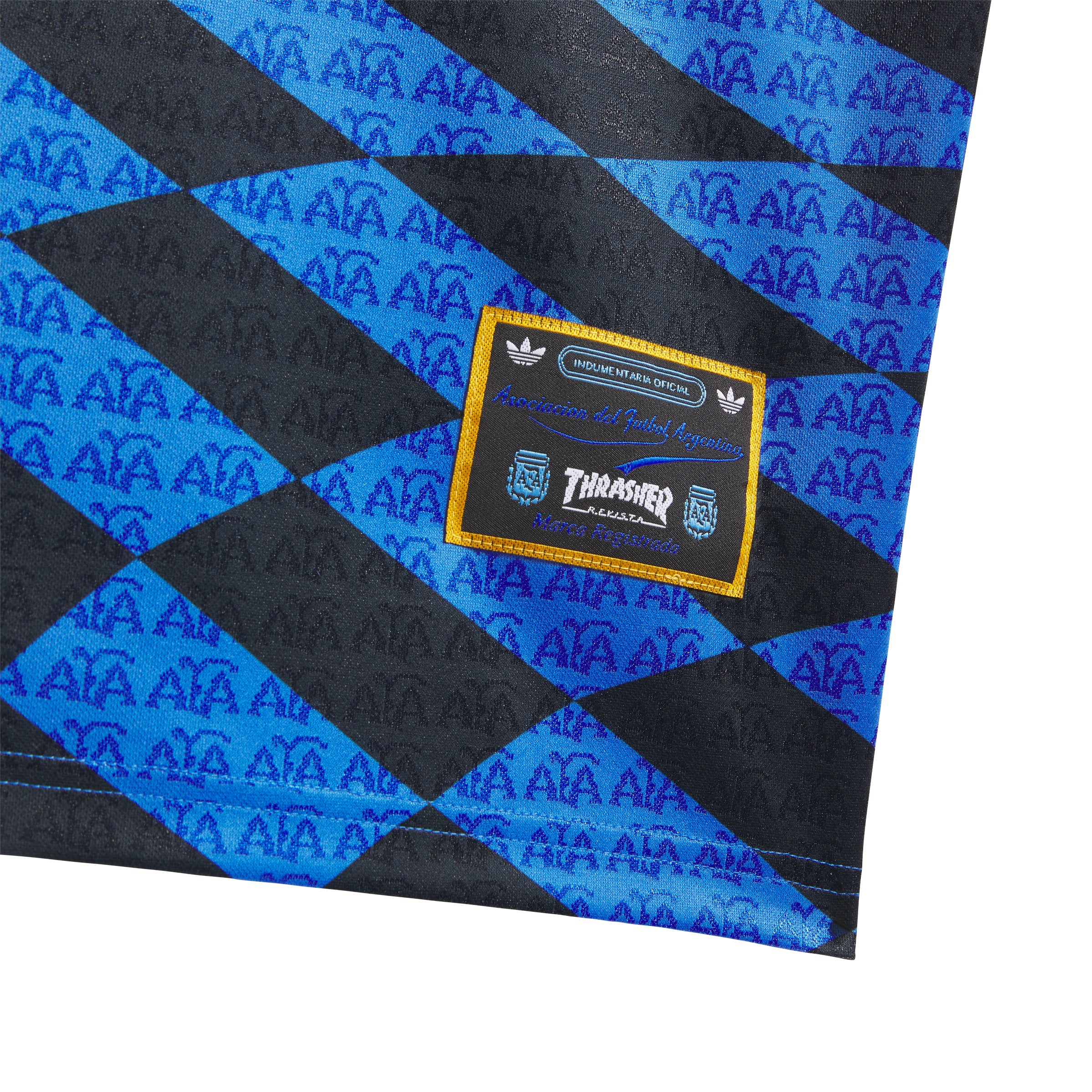ADIDAS SKATEBOARDING - THRASHER x AFA JERSEY "Black/Blue"