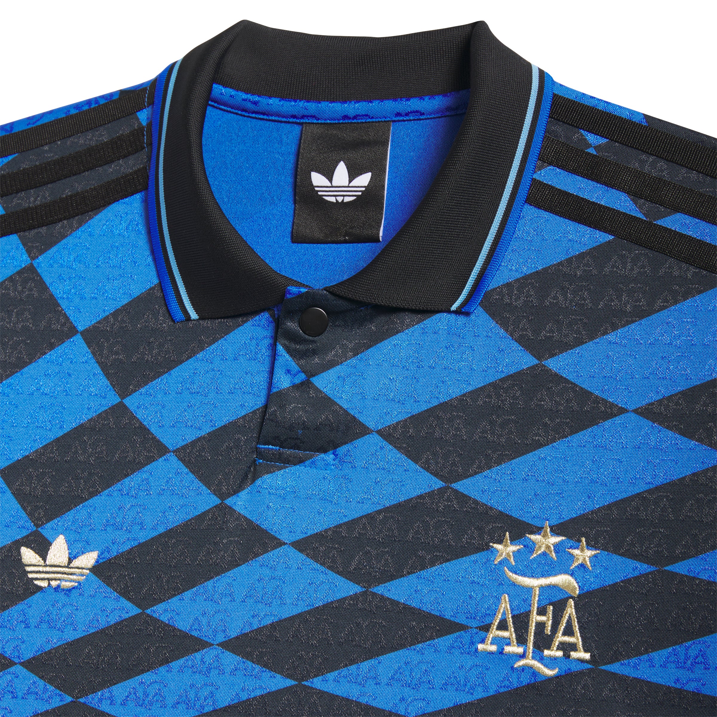 ADIDAS SKATEBOARDING - THRASHER x AFA JERSEY "Black/Blue"