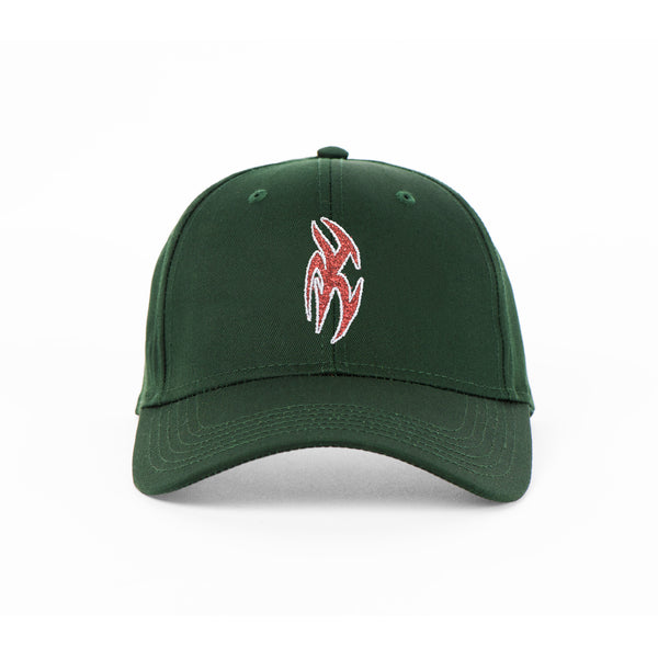 LIMOSINE - SHADOW BOX HAT "Green w/Silver Sparkle Vinyl"