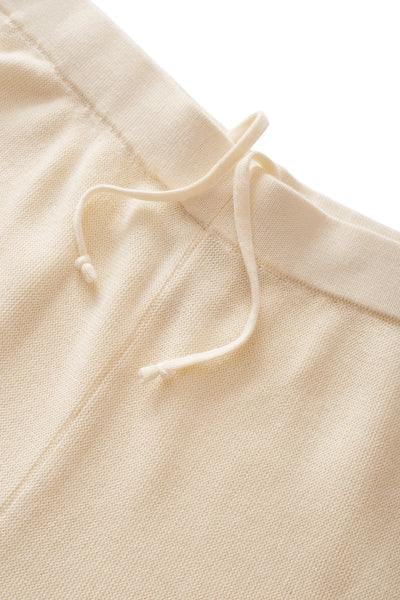 GRAND COLLECTION - Knit Short "Cream"