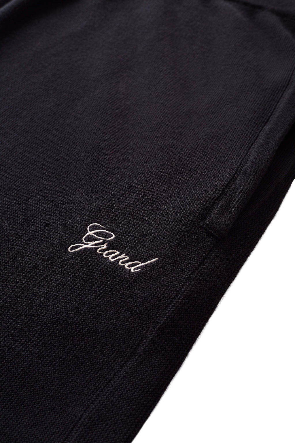 GRAND COLLECTION - Knit Short "Black"
