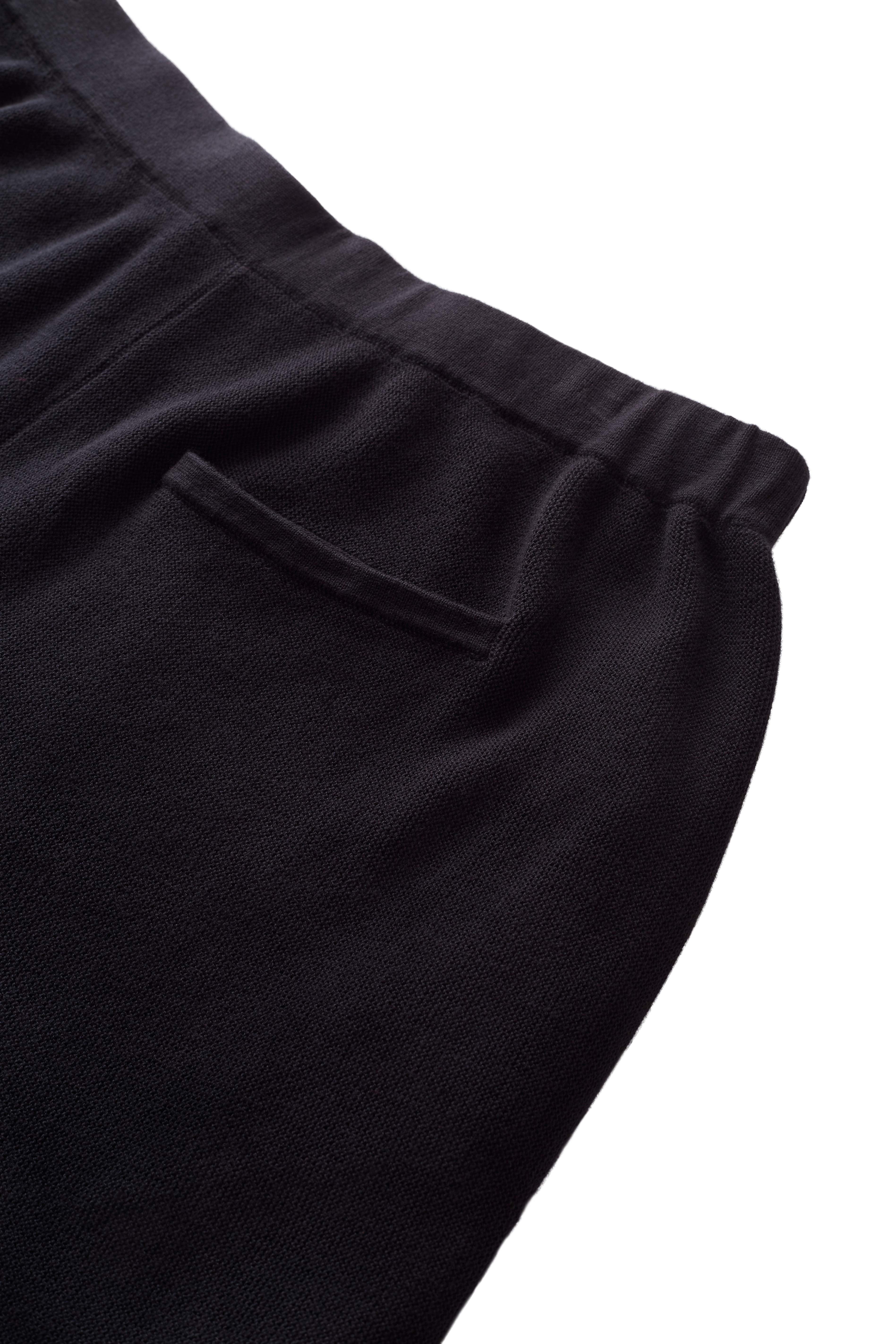 GRAND COLLECTION - Knit Short "Black"