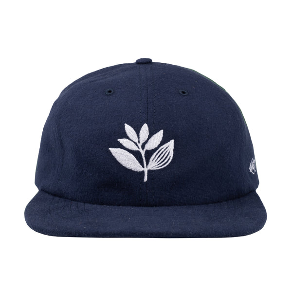 MAGENTA SKATEBOARDS - LEAGUE 6P HAT "Navy"