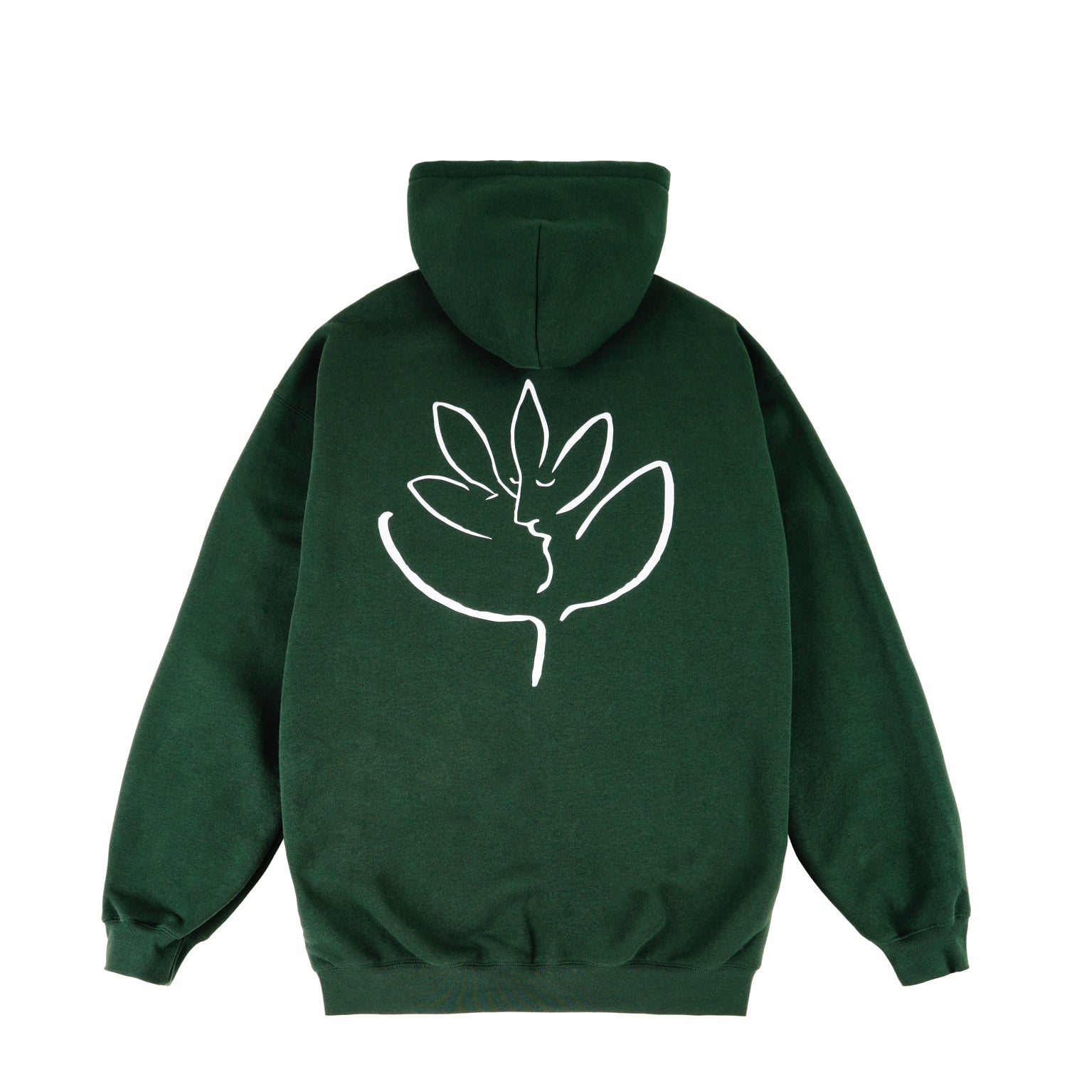 MAGENTA SKATEBOARDS - LE BAISER ZIPPED HOODIE "FORREST GREEN"