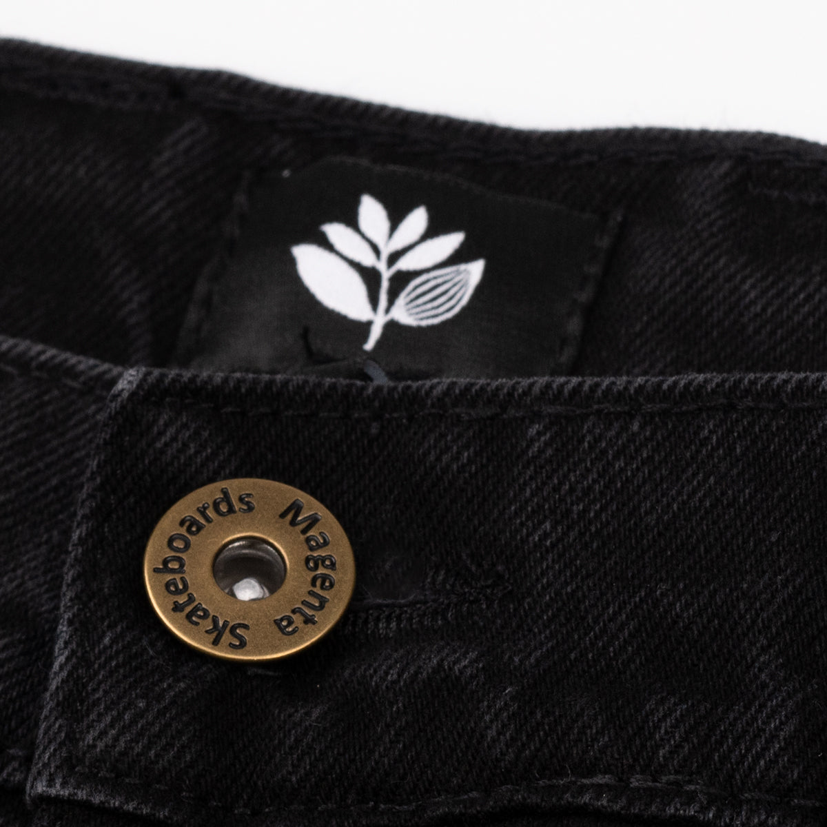 MAGENTA SKATEBOARDS - LEDGE DENIM PANTS  "Black"