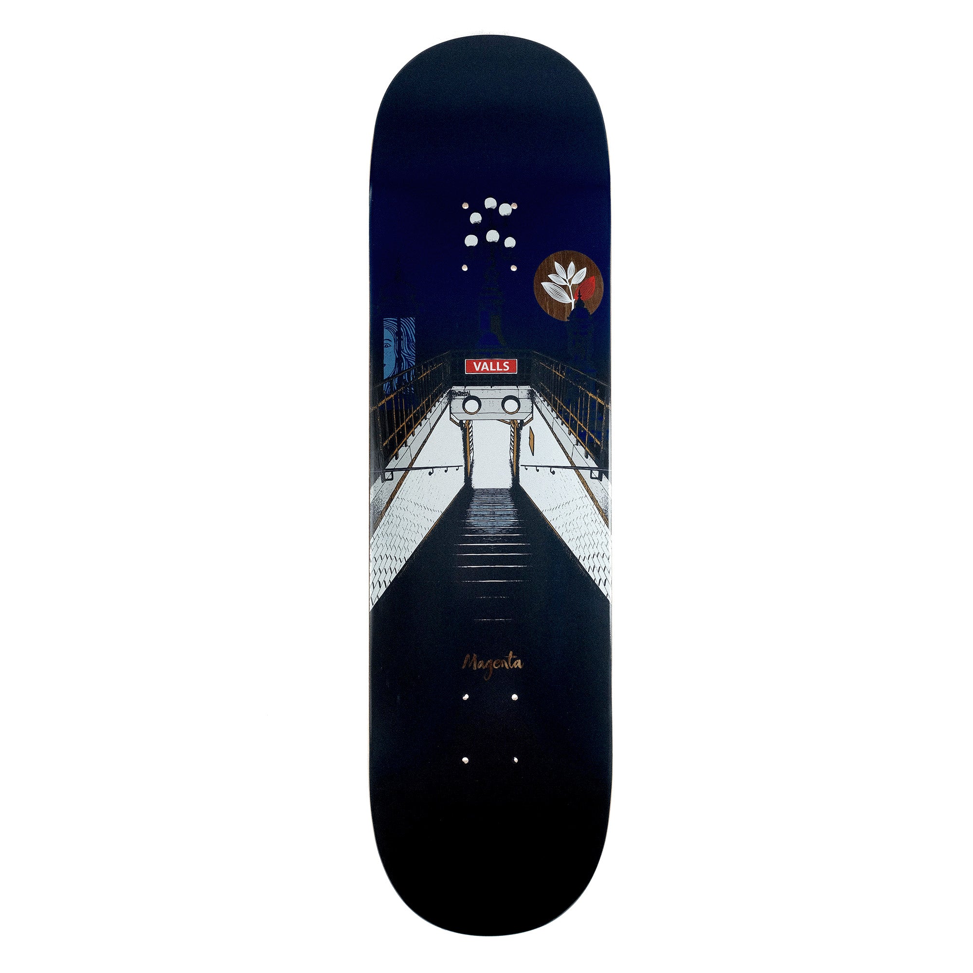 MAGENTA SKATEBOARDS - LEO VALLS METRO SERIES 8.25"