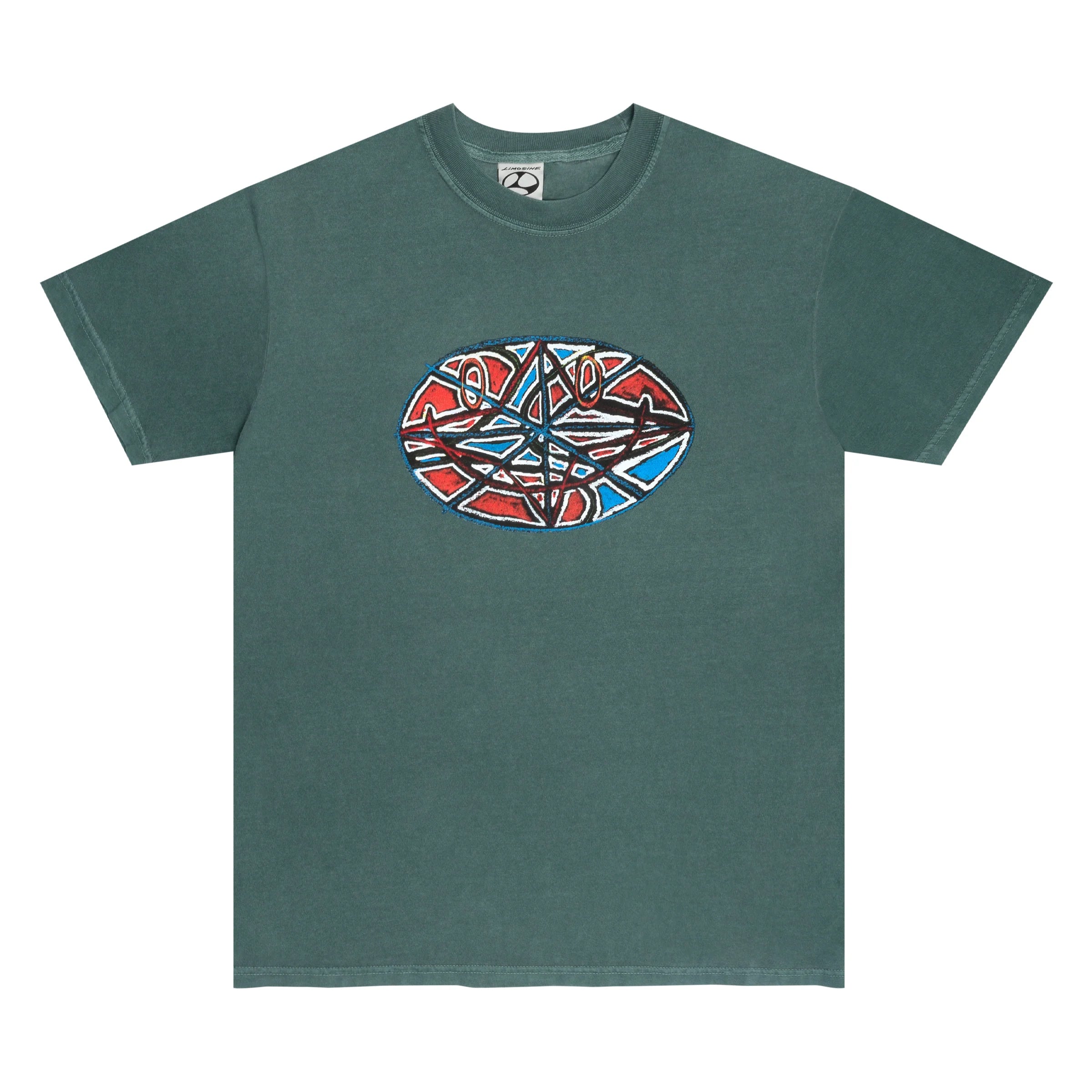 LIMOSINE - LIFE IS GOOD TEE "Blue Spruce(Pigment Dyed)"