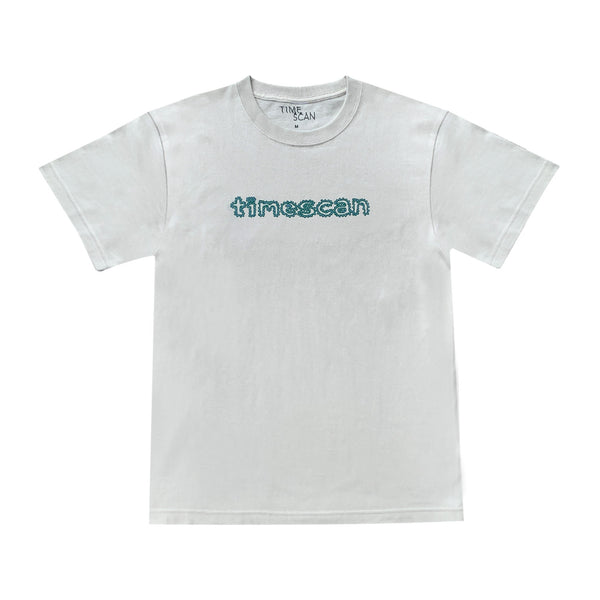 TIMESCAN - LOOP LINE TEE "LIGHT GREY"