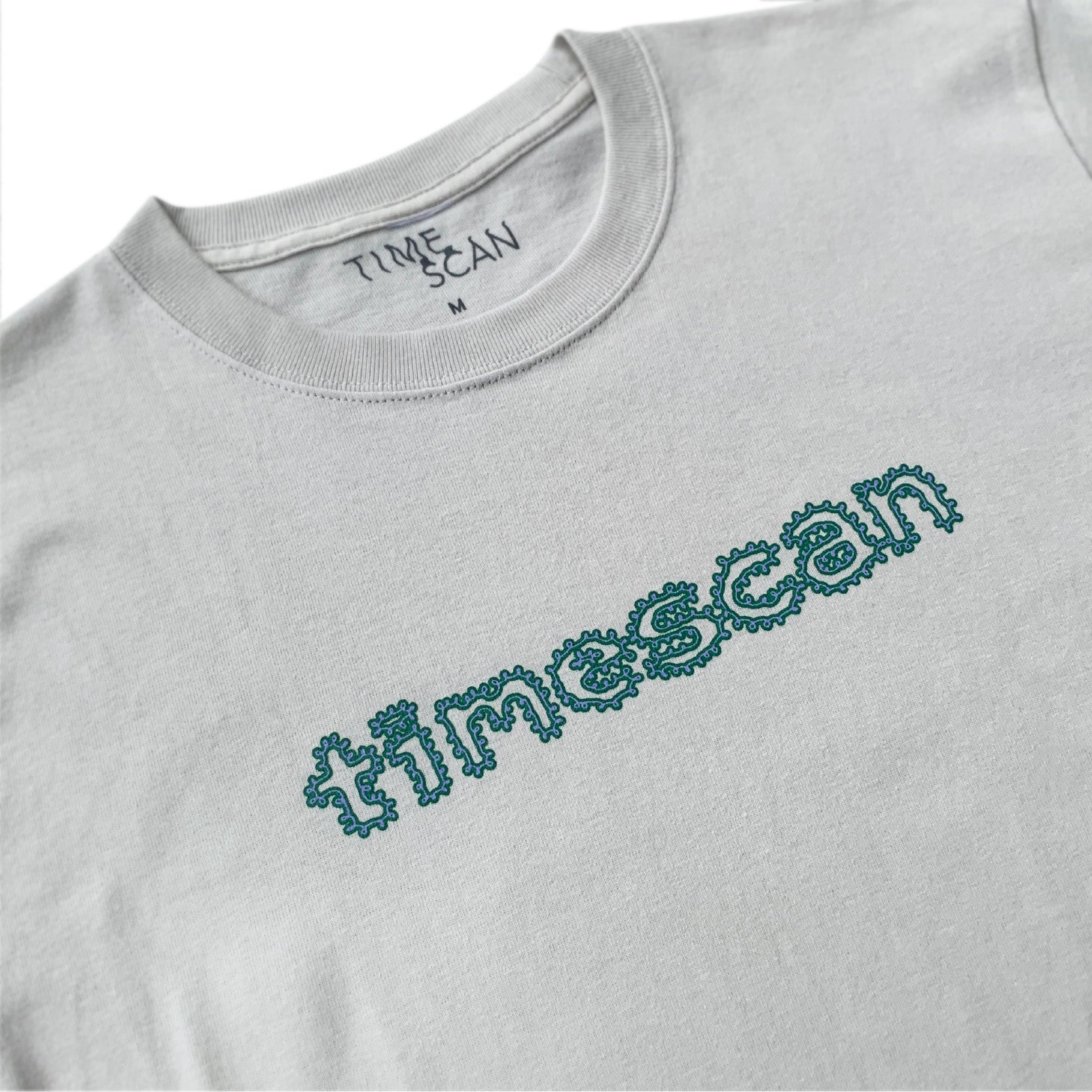 TIME SCAN - LOOP LINE TEE "LIGHT GREY"