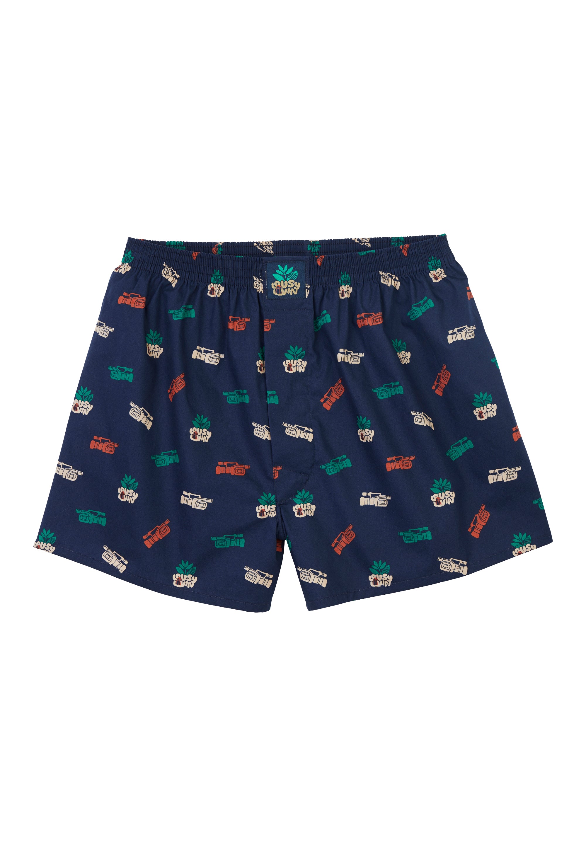 MAGENTA SKATEBOARDS - LOUSY LIVIN BOXER SHORT "Navy Blue"