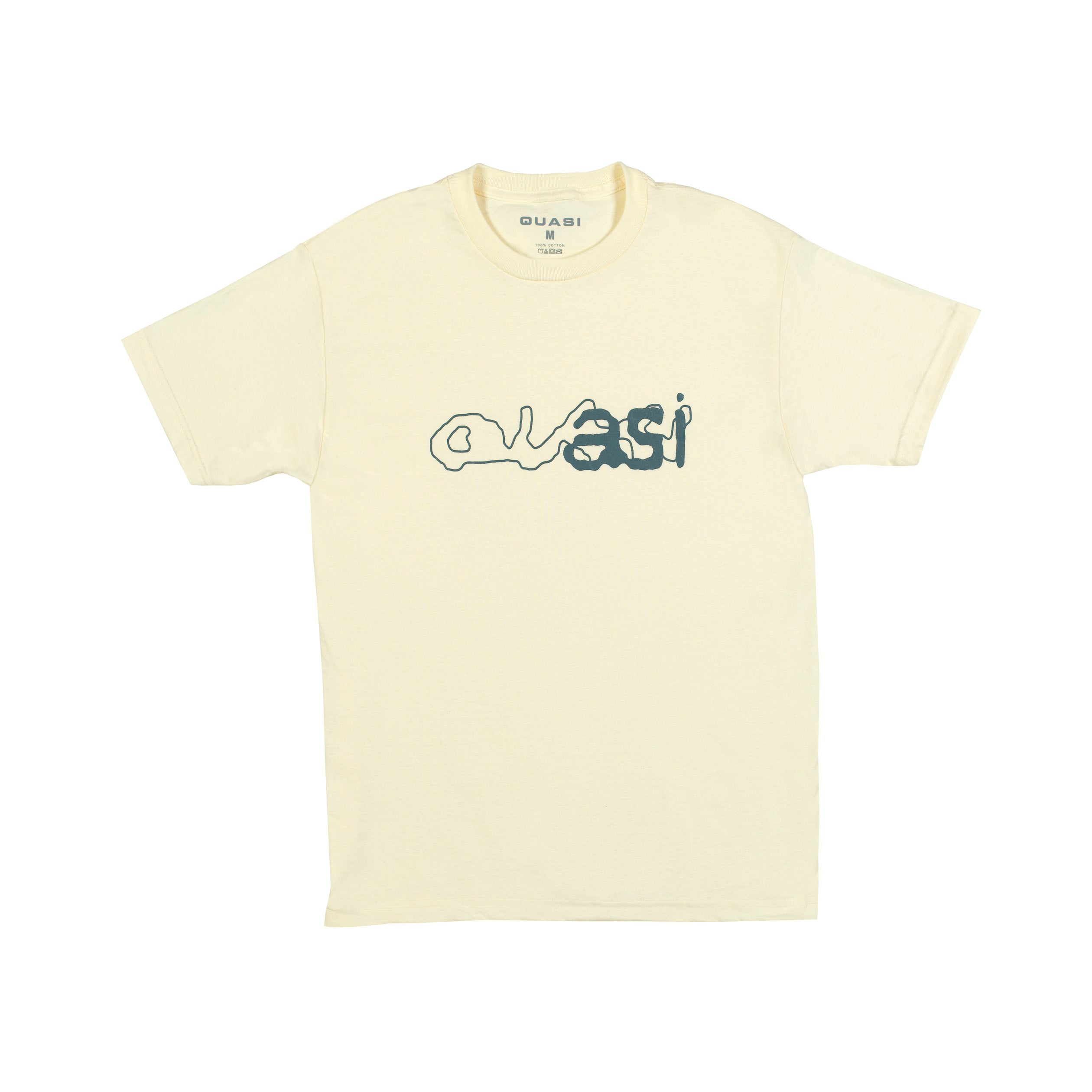 QUASI - Lowercase Tee "Cream"
