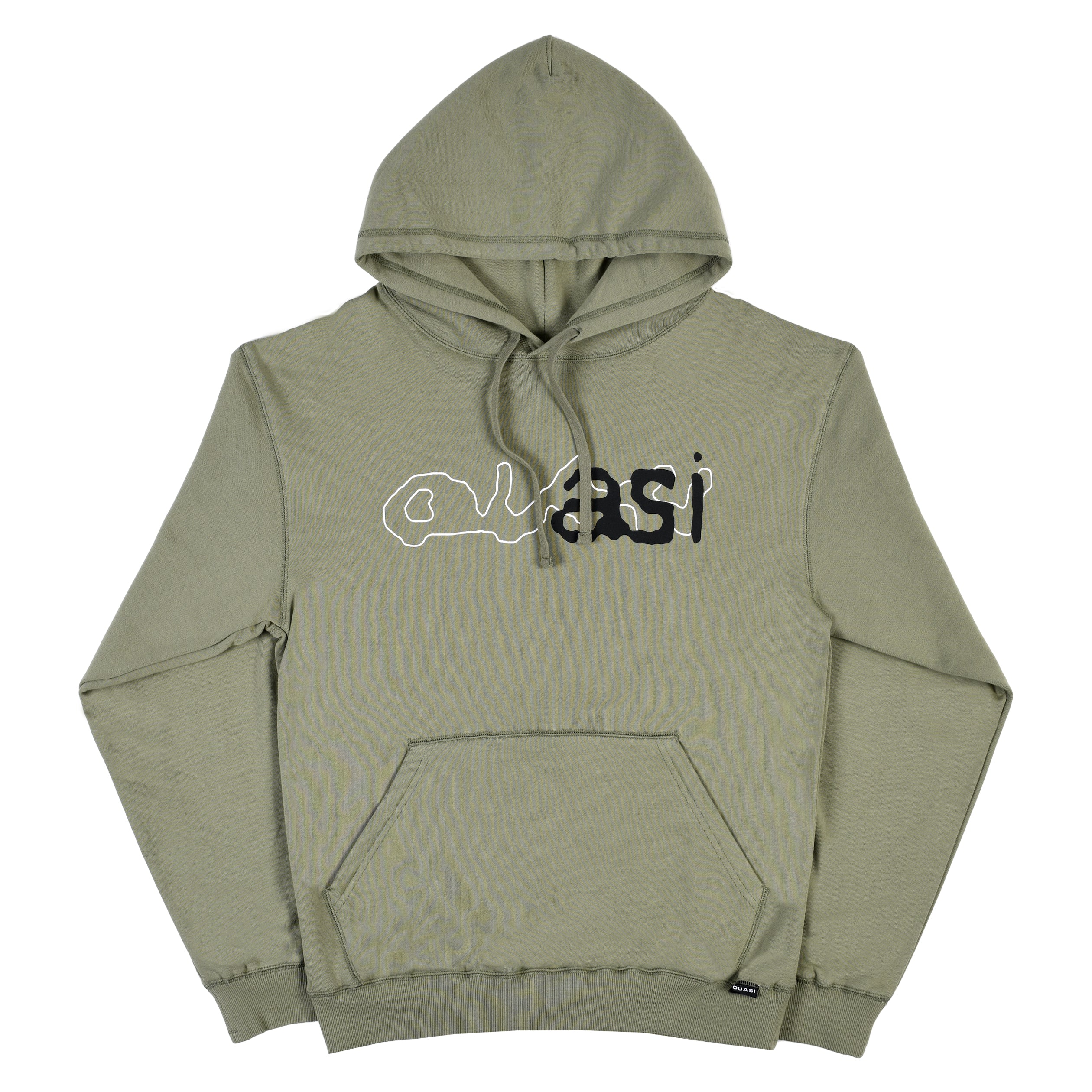 QUASI - Lowercase Hoodie - "Sage"