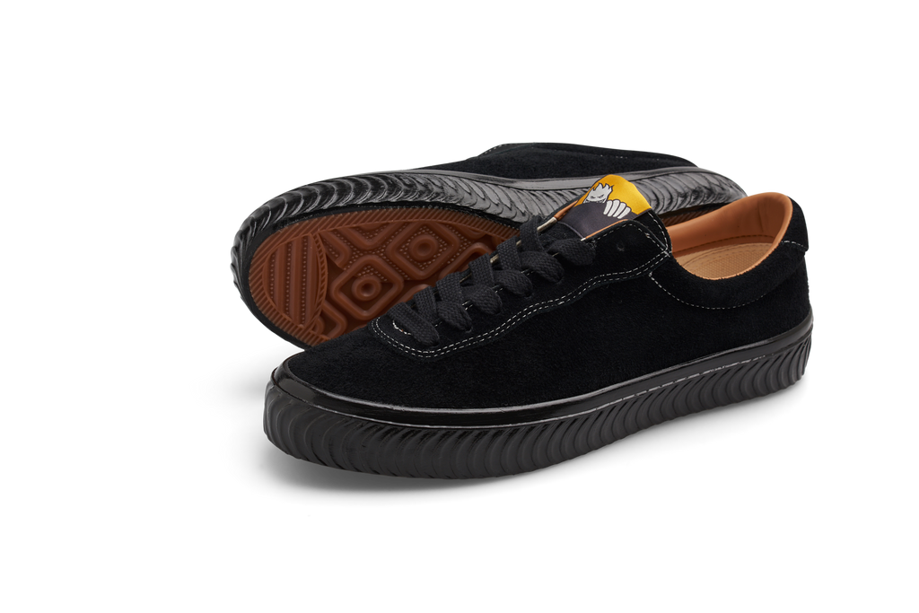 Last Resort AB x SPIT FIRE - VM001 Suede LO Spitfire "Black/Black"
