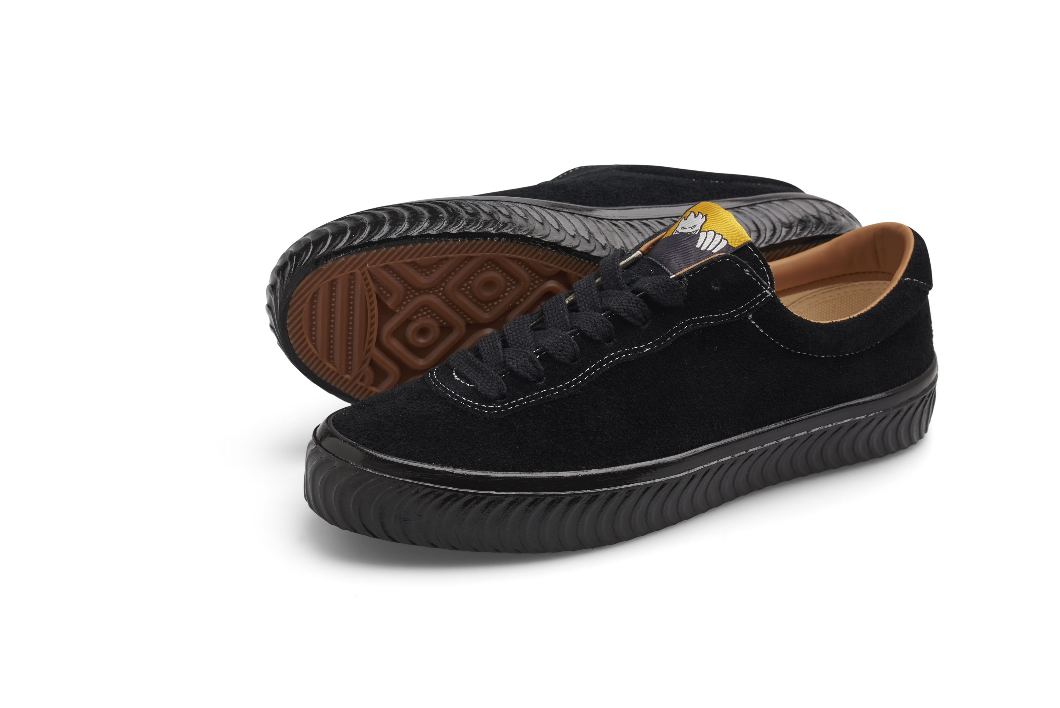 Last Resort AB x SPIT FIRE - VM001 Suede LO Spitfire "Black/Black"