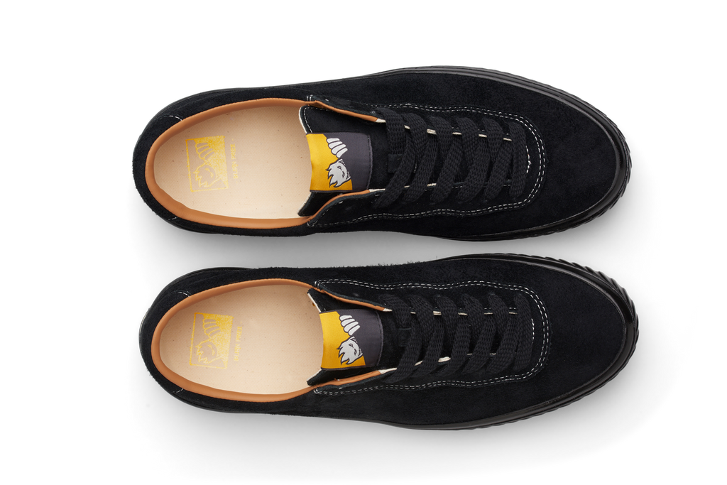 Last Resort AB x SPIT FIRE - VM001 Suede LO Spitfire "Black/Black"