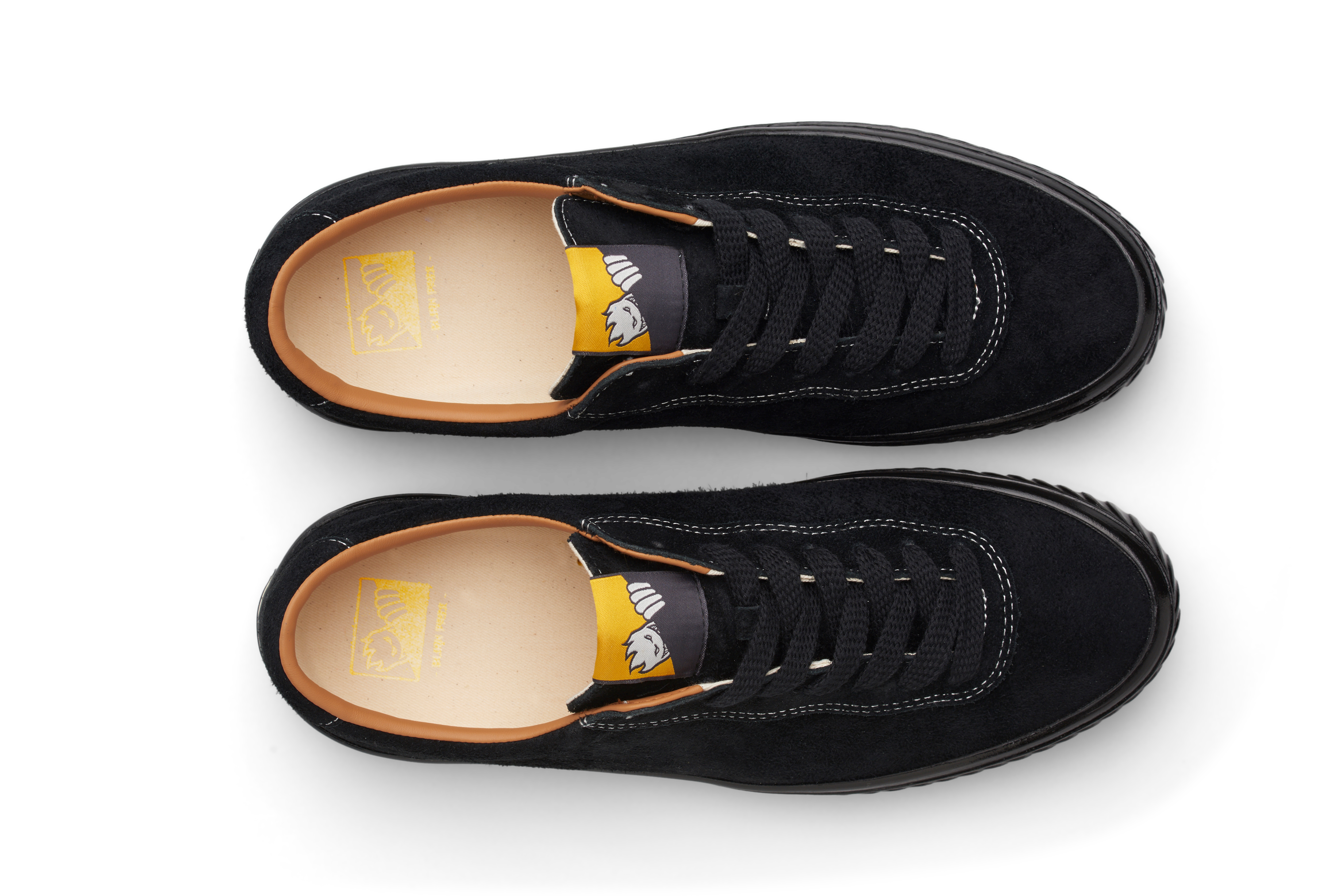 Last Resort AB x SPIT FIRE - VM001 Suede LO Spitfire "Black/Black"