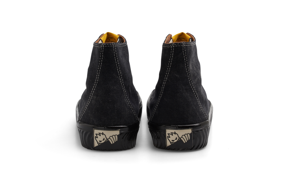 Last Resort AB x SPIT FIRE - VM003 Canvas HI Spitfire "Washed Black/Black"
