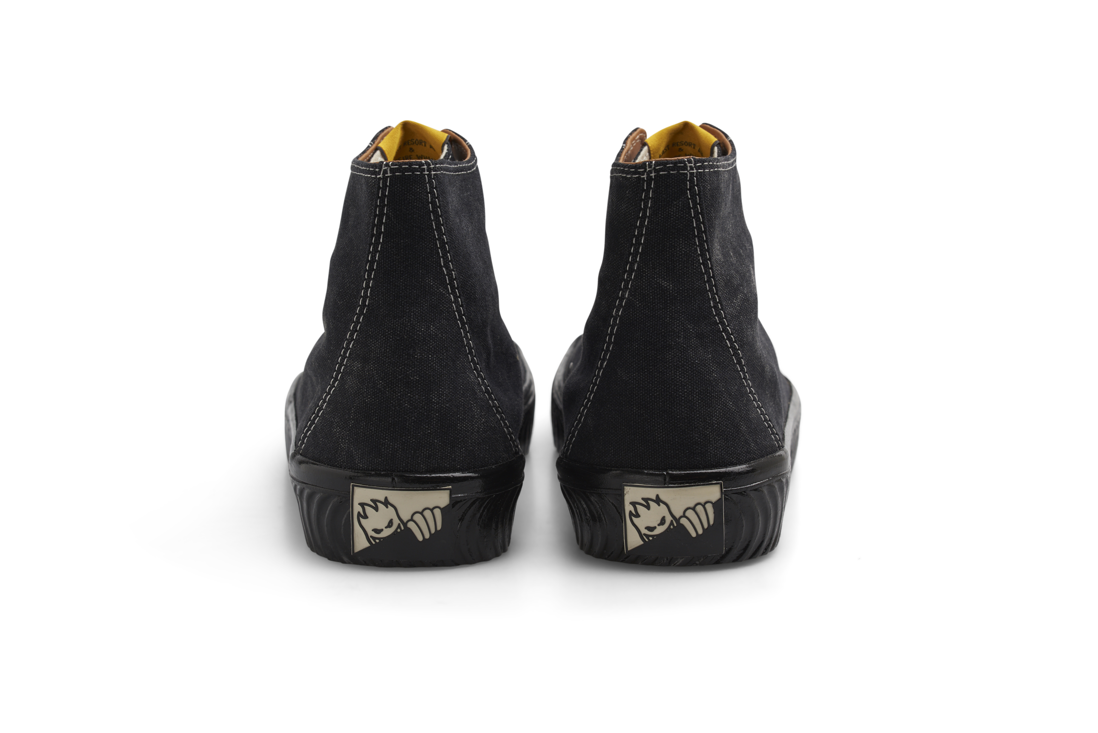 Last Resort AB x SPIT FIRE - VM003 Canvas HI Spitfire "Washed Black/Black"
