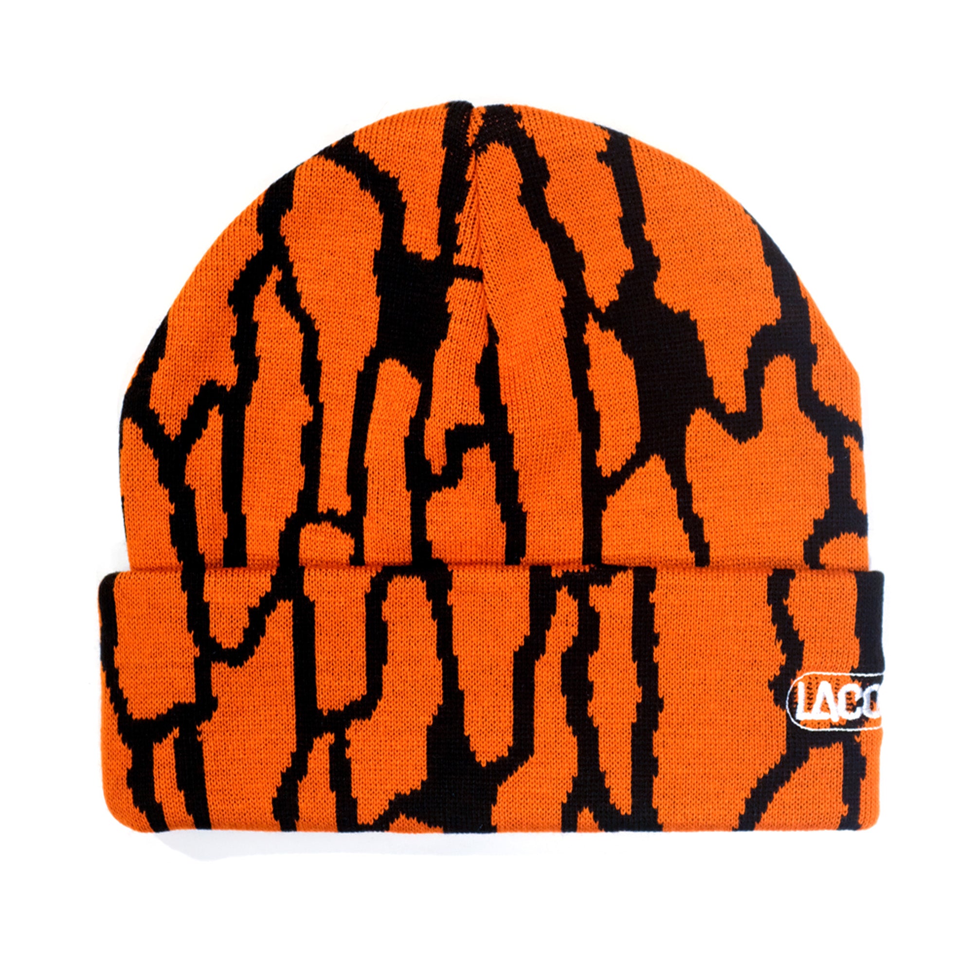 LACQUER - LOGO BEANIE "Tree Camo/Orange"