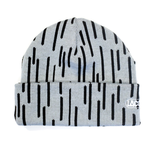 LACQUER - LOGO BEANIE "Rain Camo/Grey"