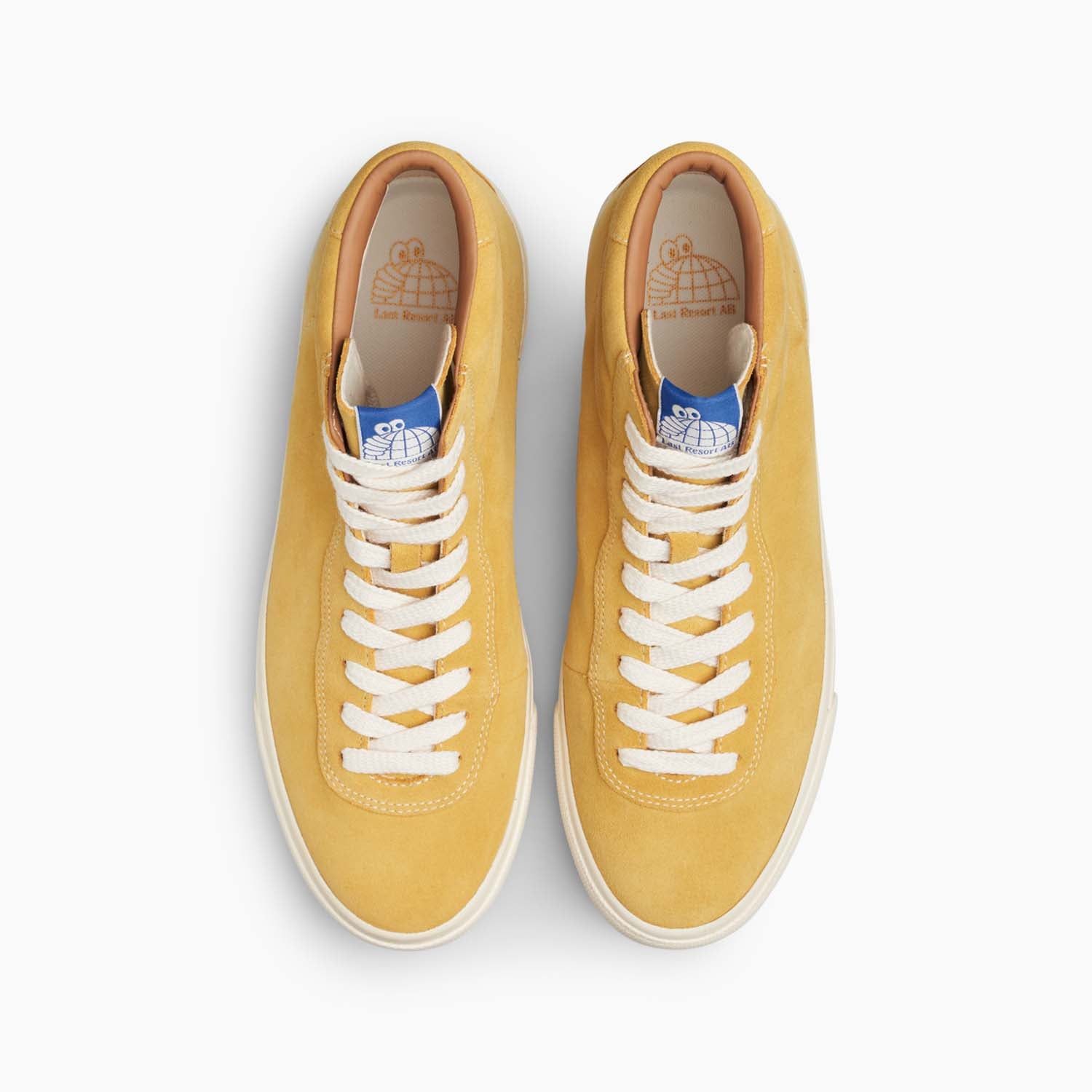 Last Resort AB - VM001 Hi Suede "Mustard Yellow/White"