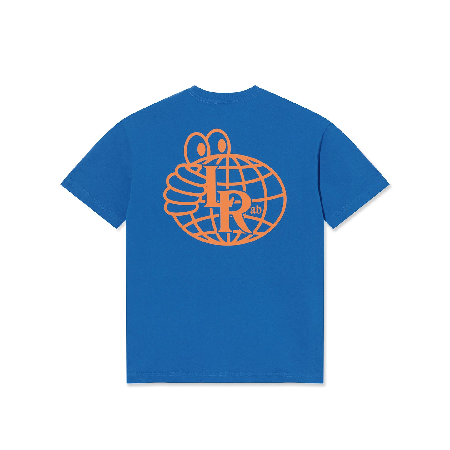 Last Resort AB - Atlas Monogram Tee "Royal Blue/Sunset Orange"