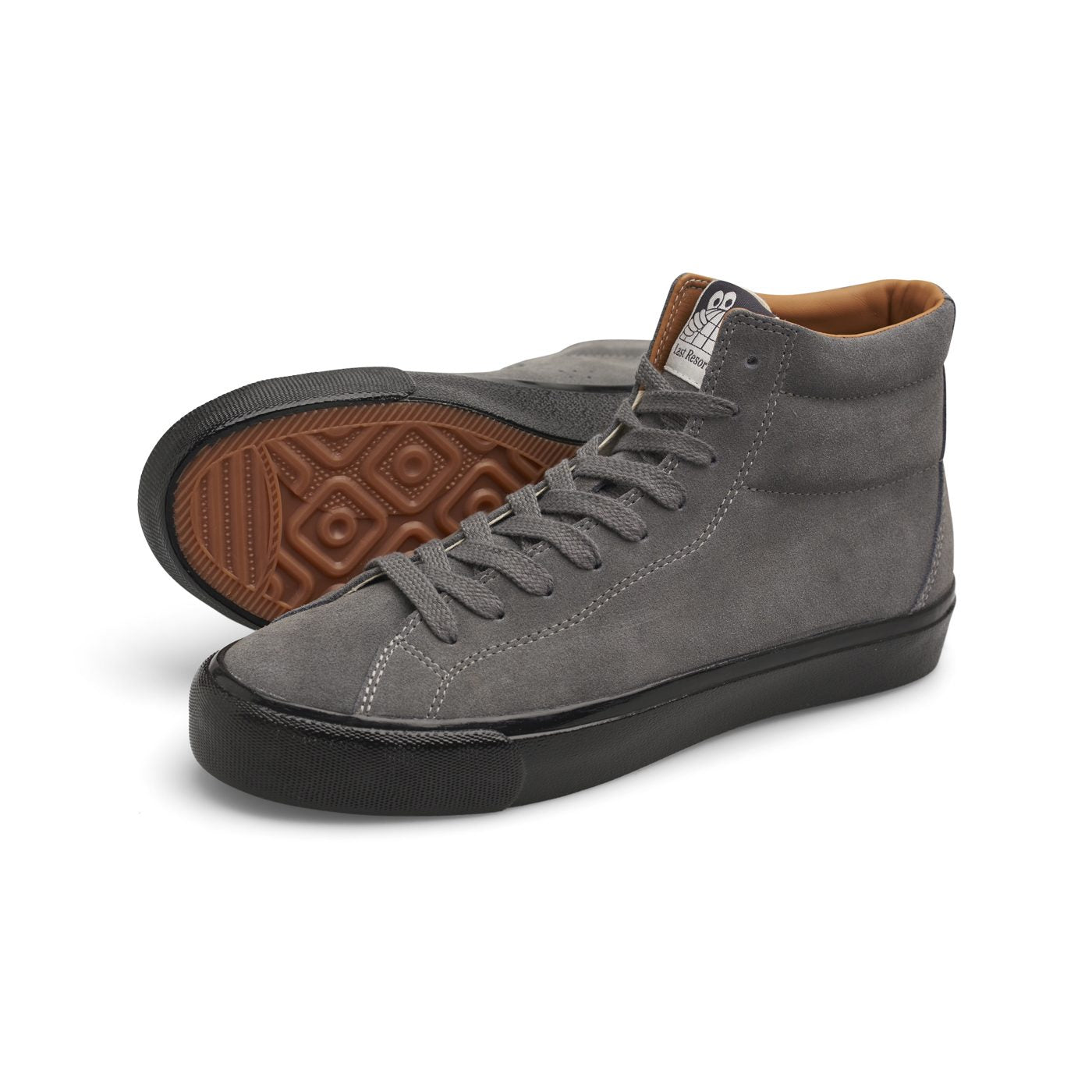 Last Resort AB - VM003 Suede HI ”Steel Grey/Black” – Lacquer