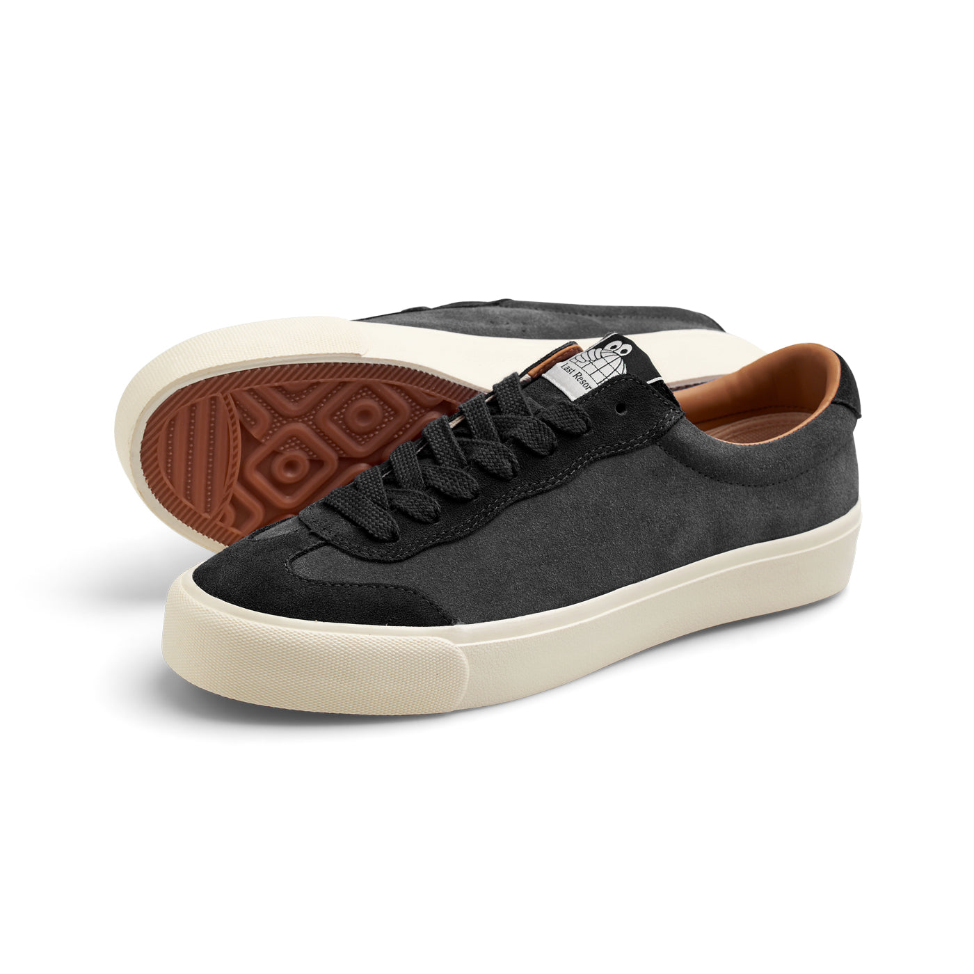 Last Resort AB - VM004 Milic Suede Lo "Black Graphite/White"