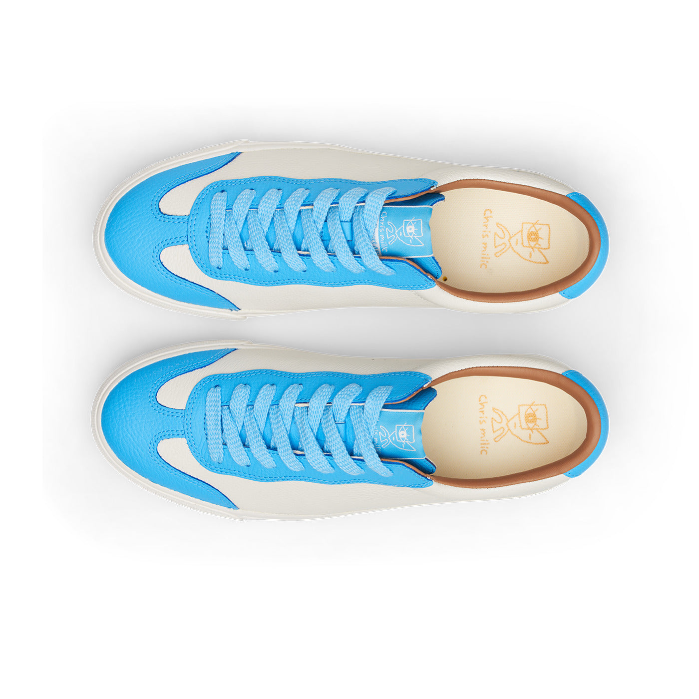 Last Resort AB - VM004 Milic Leather  ”Light Blue/White”