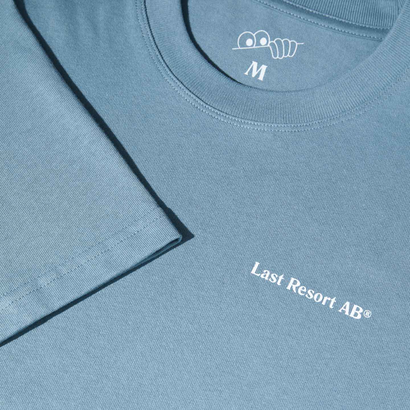 Last Resort AB - Atlas Monogram SS Tee "Blue Mirage"