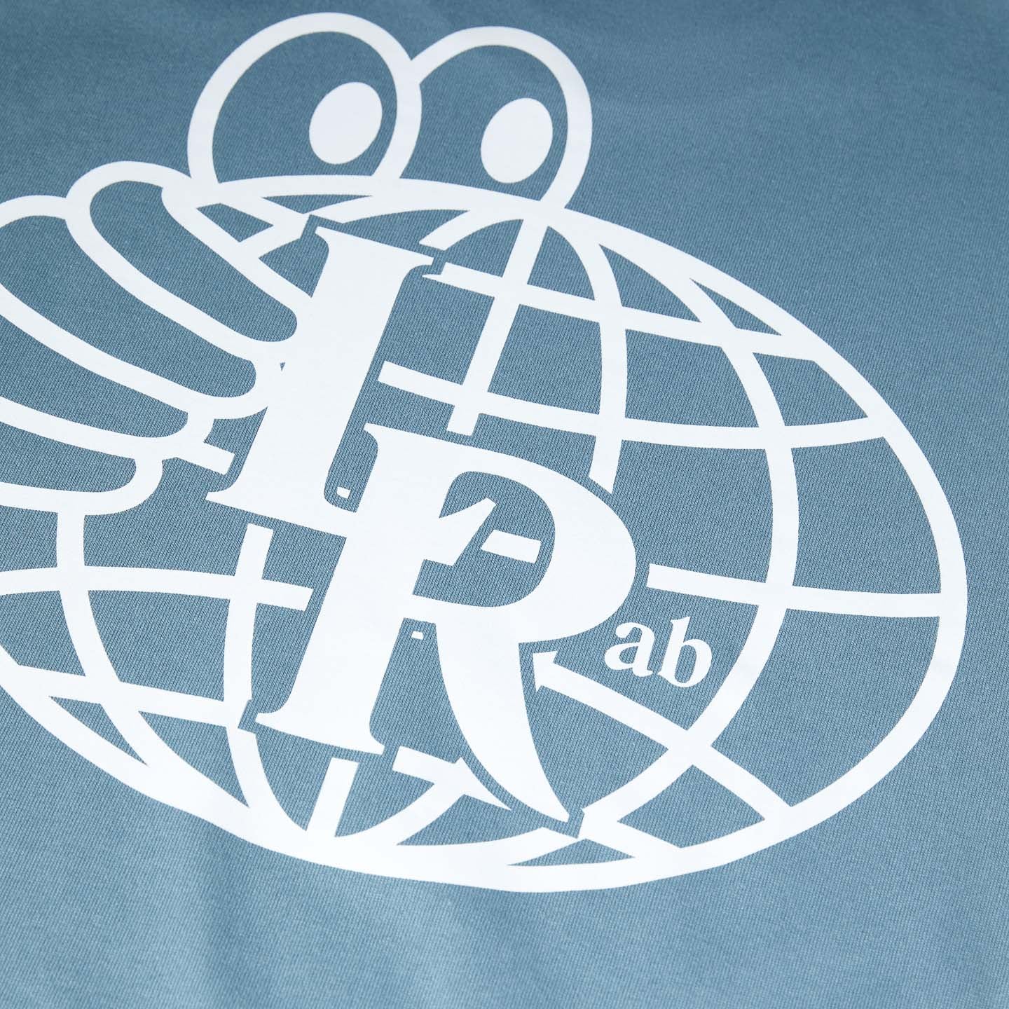 Last Resort AB - Atlas Monogram SS Tee "Blue Mirage"