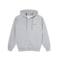 Last Resort AB - Atlas monogram ZIP Hoodie "Heather Grey"