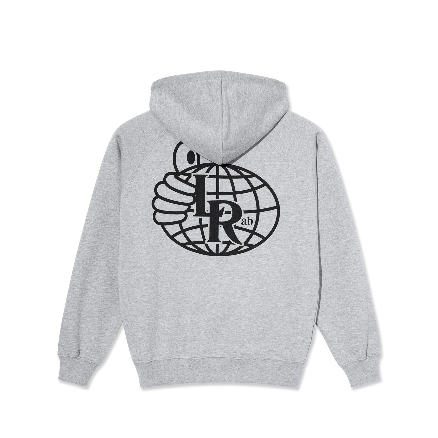 Last Resort AB - Atlas monogram ZIP Hoodie "Heather Grey"