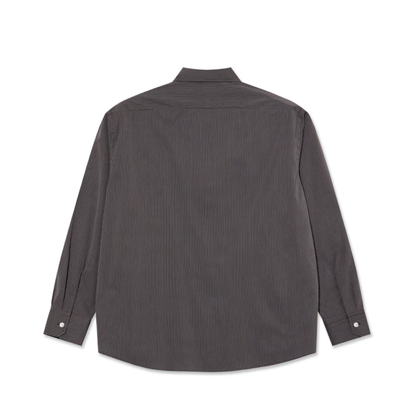 Last Resort AB - SM001 Poplin "Navy/Stripe"