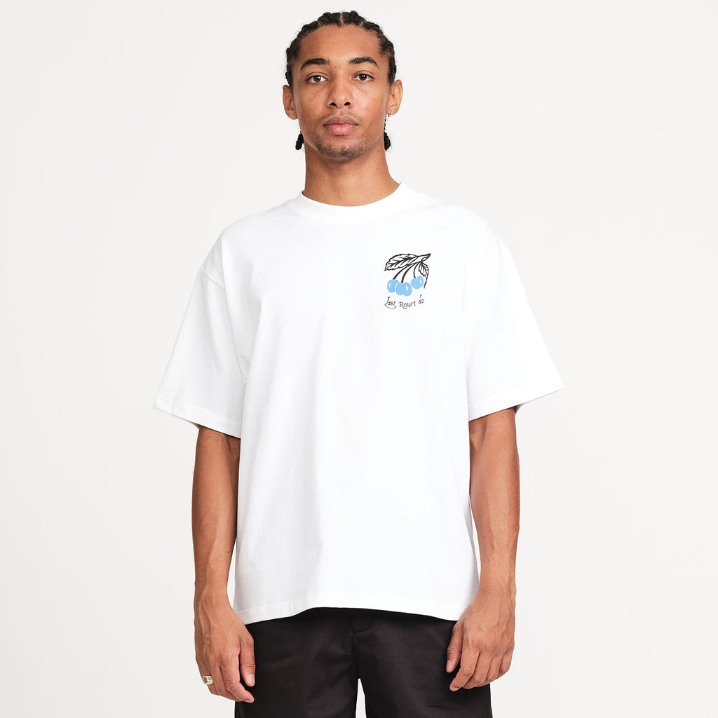 Last Resort AB - Cherries T-Shirt "White"