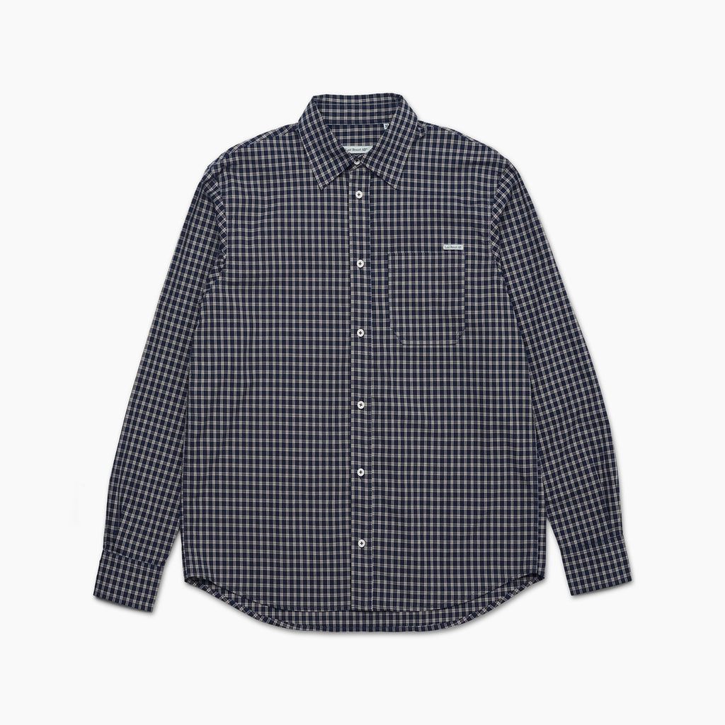 Last Resort AB - OG LS Shirt "Navy/Grey Check"