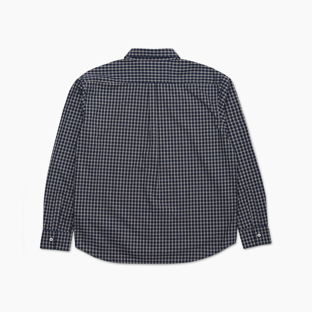 Last Resort AB - OG LS Shirt "Navy/Grey Check"